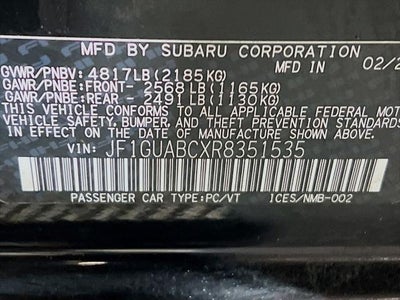 2024 Subaru Impreza Base
