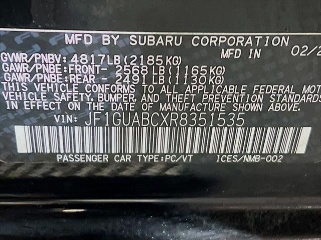 2024 Subaru Impreza Base
