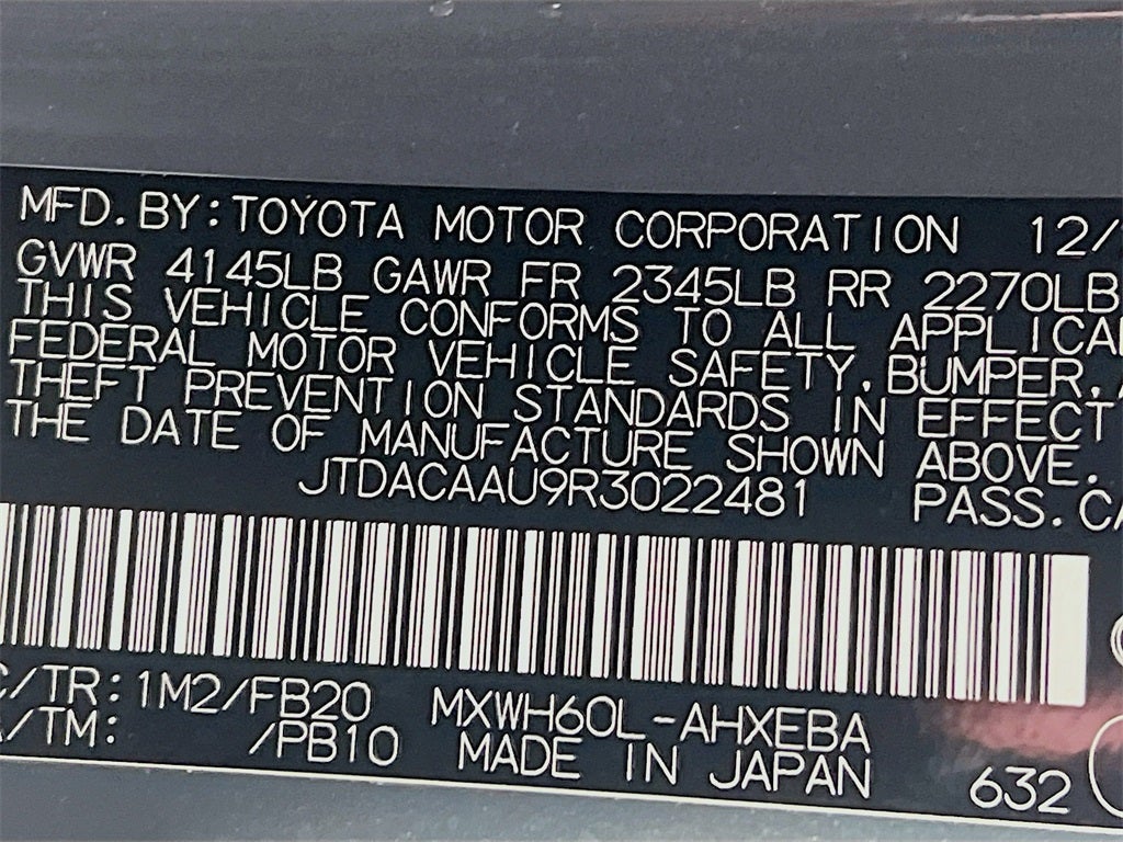 2024 Toyota Prius LE