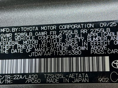 2026 Toyota Crown Platinum