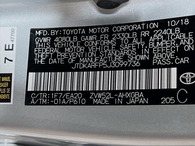 2018 Toyota Prius Prime Premium