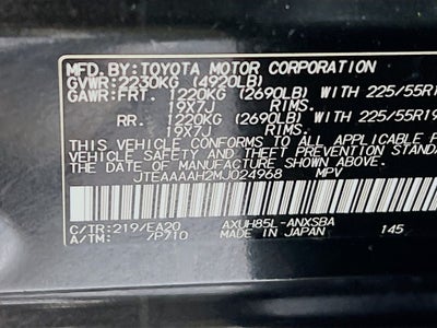 2021 Toyota Venza Limited