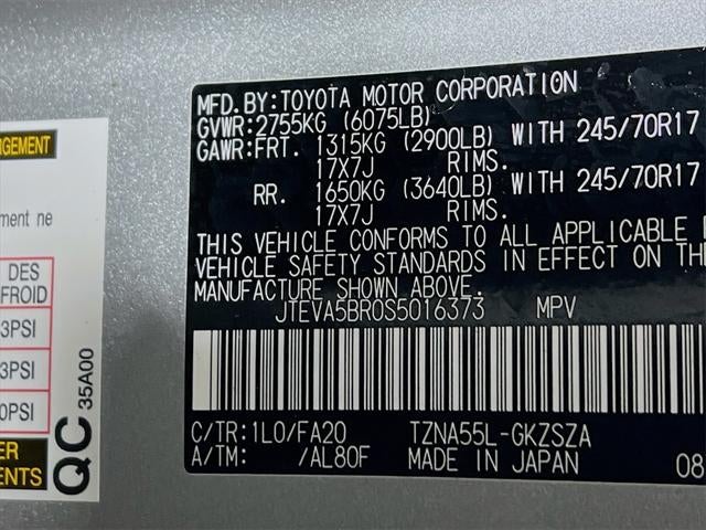 2025 Toyota 4Runner SR5