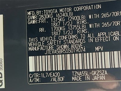 2025 Toyota 4Runner TRD Off-Road Premium