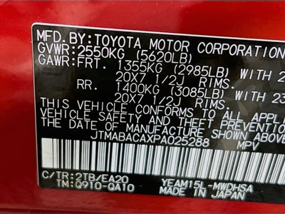 2023 Toyota bZ4X Limited