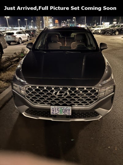 2021 Hyundai Santa Fe Hybrid Blue
