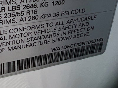 2022 Audi Q3 Premium S Line quattro