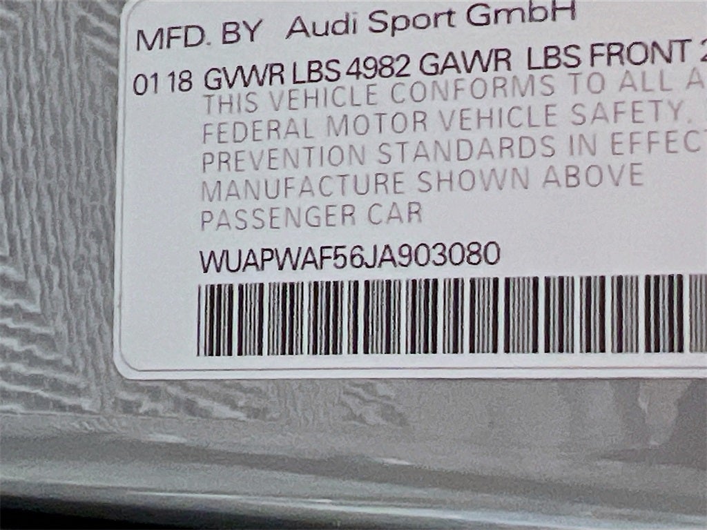 2018 Audi RS 5 2.9T quattro