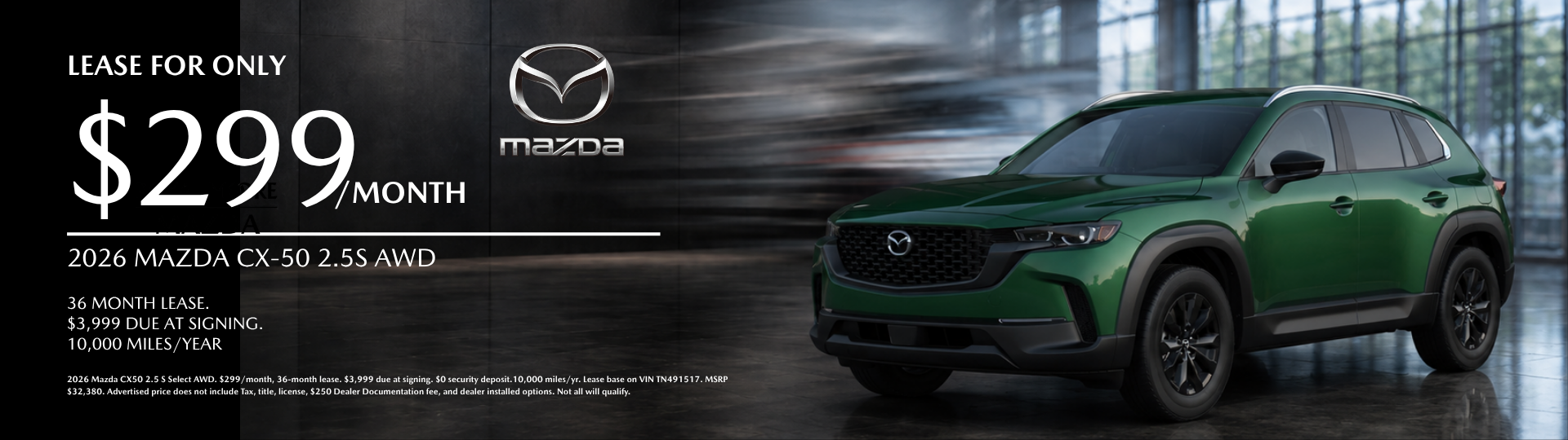 Mazda CX-50 Lease Special