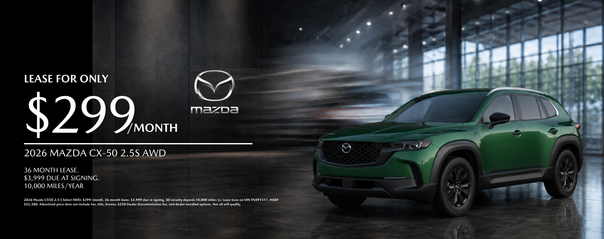 Mazda CX-50 Lease Special