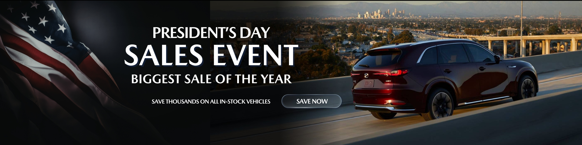#Presidents Day Sales Event
