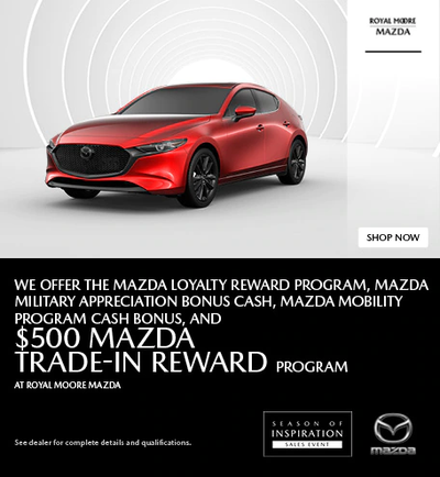 $500 Mazda Trade-In Reward